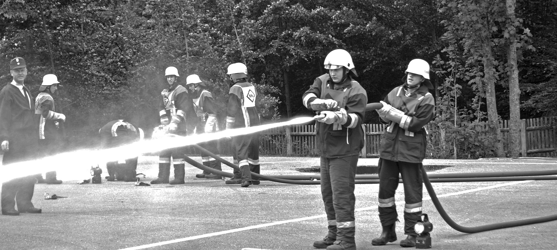 Grainauer Feuerwehr bei Leistungsprüfung, © Gemeinde Grainau