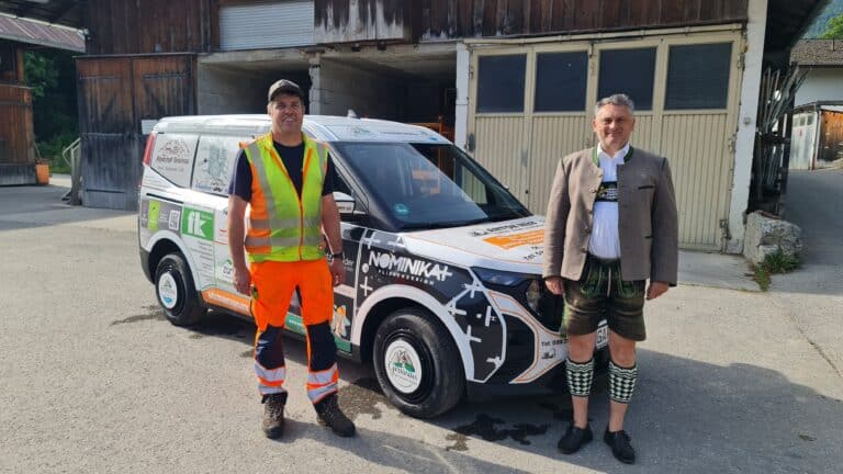 Kleintransporter für den Grainauer Bauhof