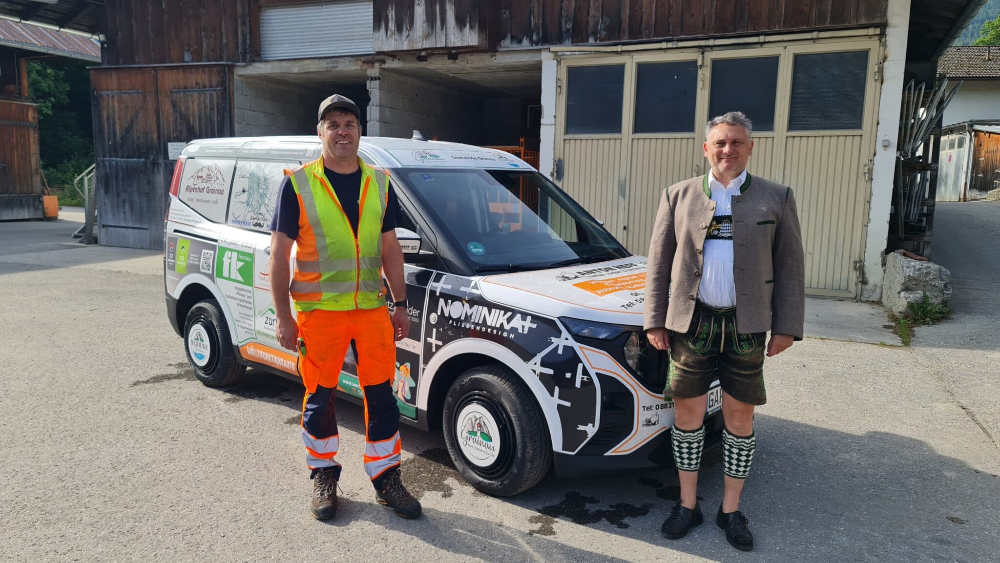 Kleintransporter für den Grainauer Bauhof